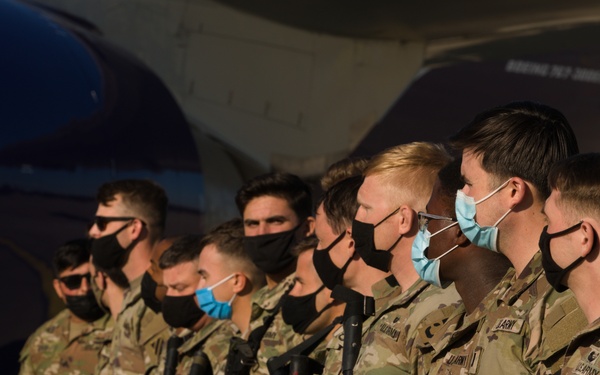 3rd ID soldiers and equipment arrive in Germany