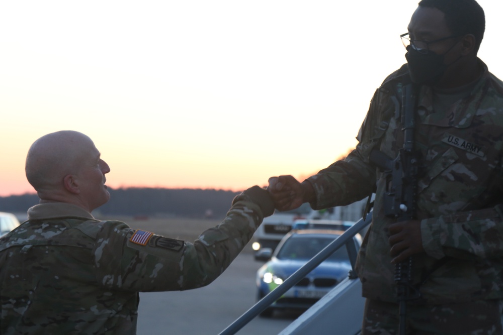 3rd Infantry Division Arrives in Germany
