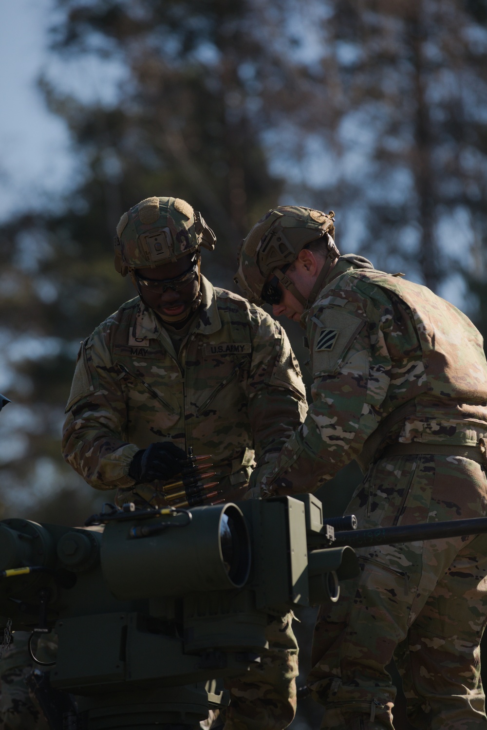 3rd ID Soldiers conduct tank live fire exercise