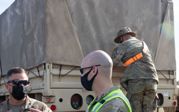 Soldiers draw equipment from APS Afloat for use in Salaknib 22