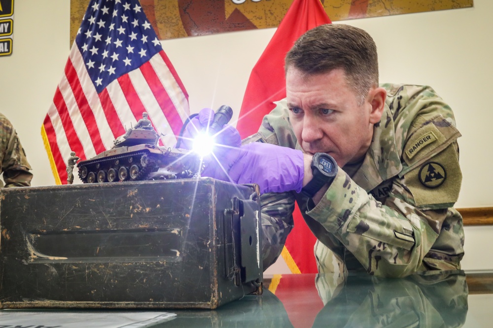 1st TSC operational command post model contest