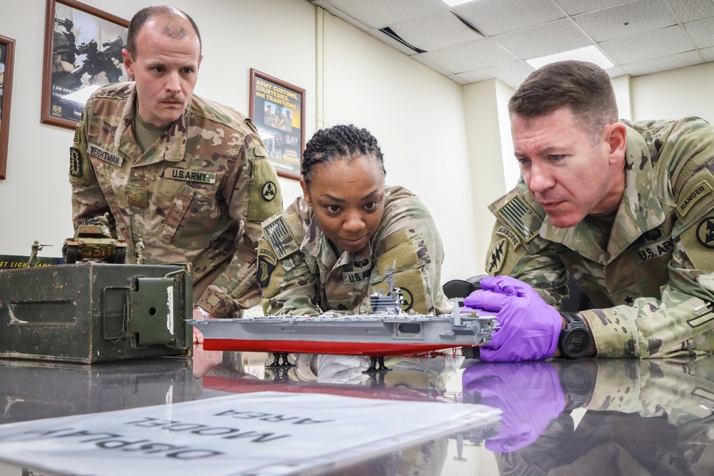 1st TSC operational command post model contest