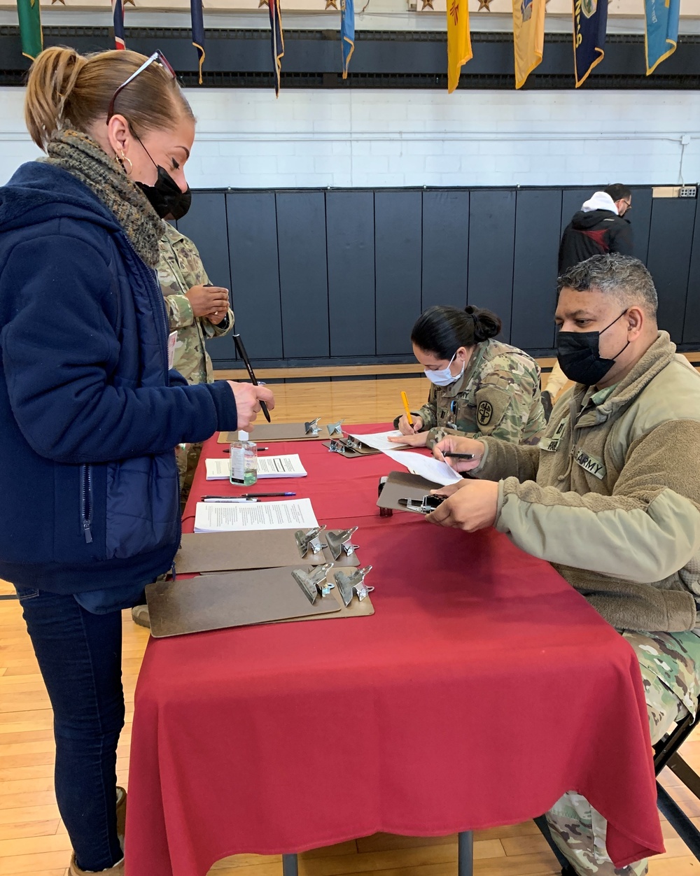 Fort Hamilton hosts COVID-19 vaccination booster clinic