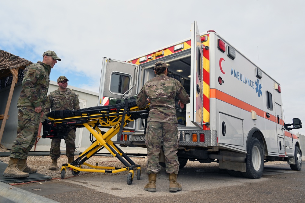 Saturday out with Airmen: 332d Expeditionary Medical Group