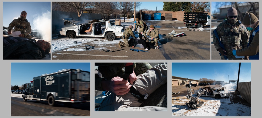Cannon AFB Conducts CBRNE Exercise