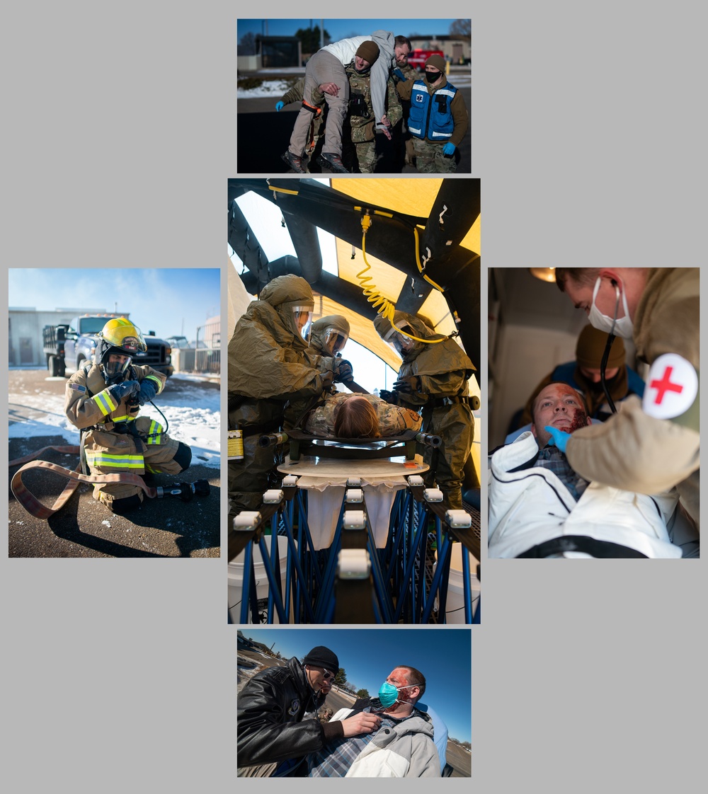 Cannon AFB Conducts CBRNE Exercise
