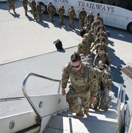 1-109th Infantry Soldiers depart for Middle East deployment
