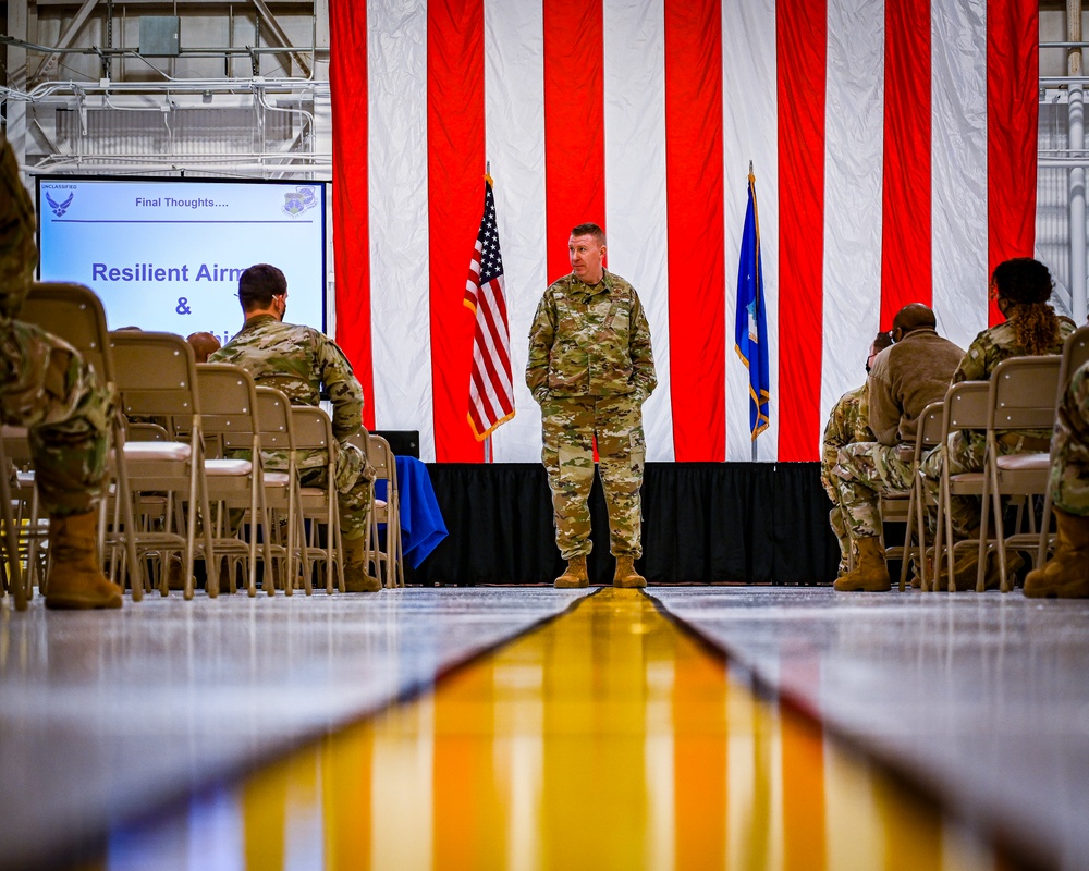 18th Air Force Command Chief visits McGuire