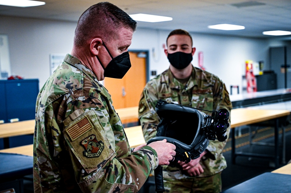 18th Air Force Command Chief visits McGuire