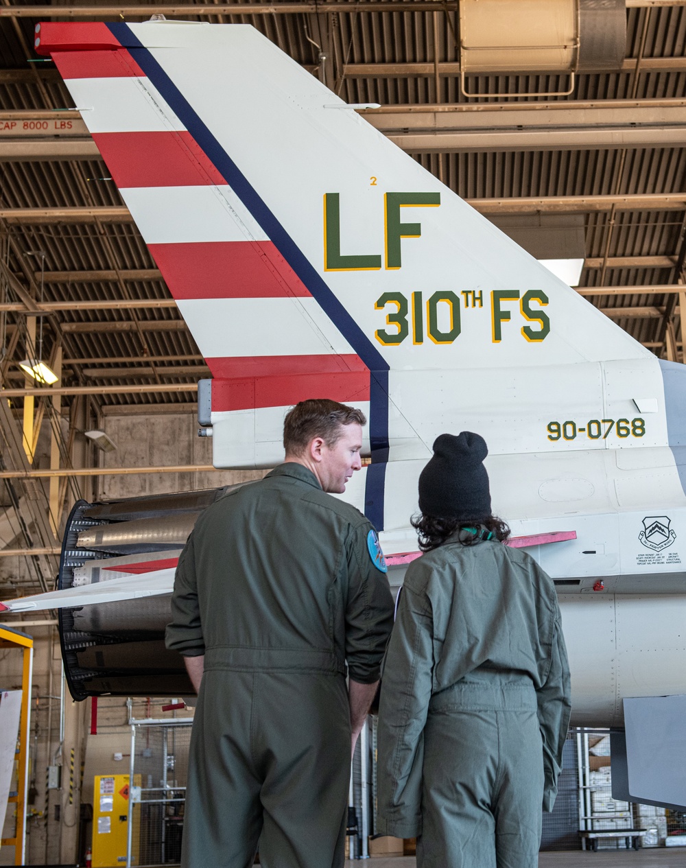 310th Fighter Squadron hosts Pilot for a Day