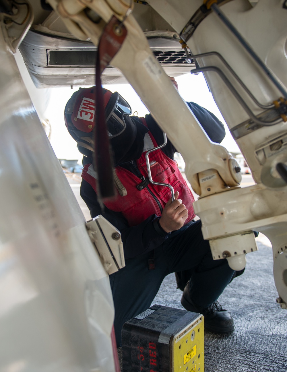 The Harry S. Truman Carrier Strike Group is on a scheduled deployment in the U.S. Sixth Fleet area of operations in support of naval operations to maintain maritime stability and security.