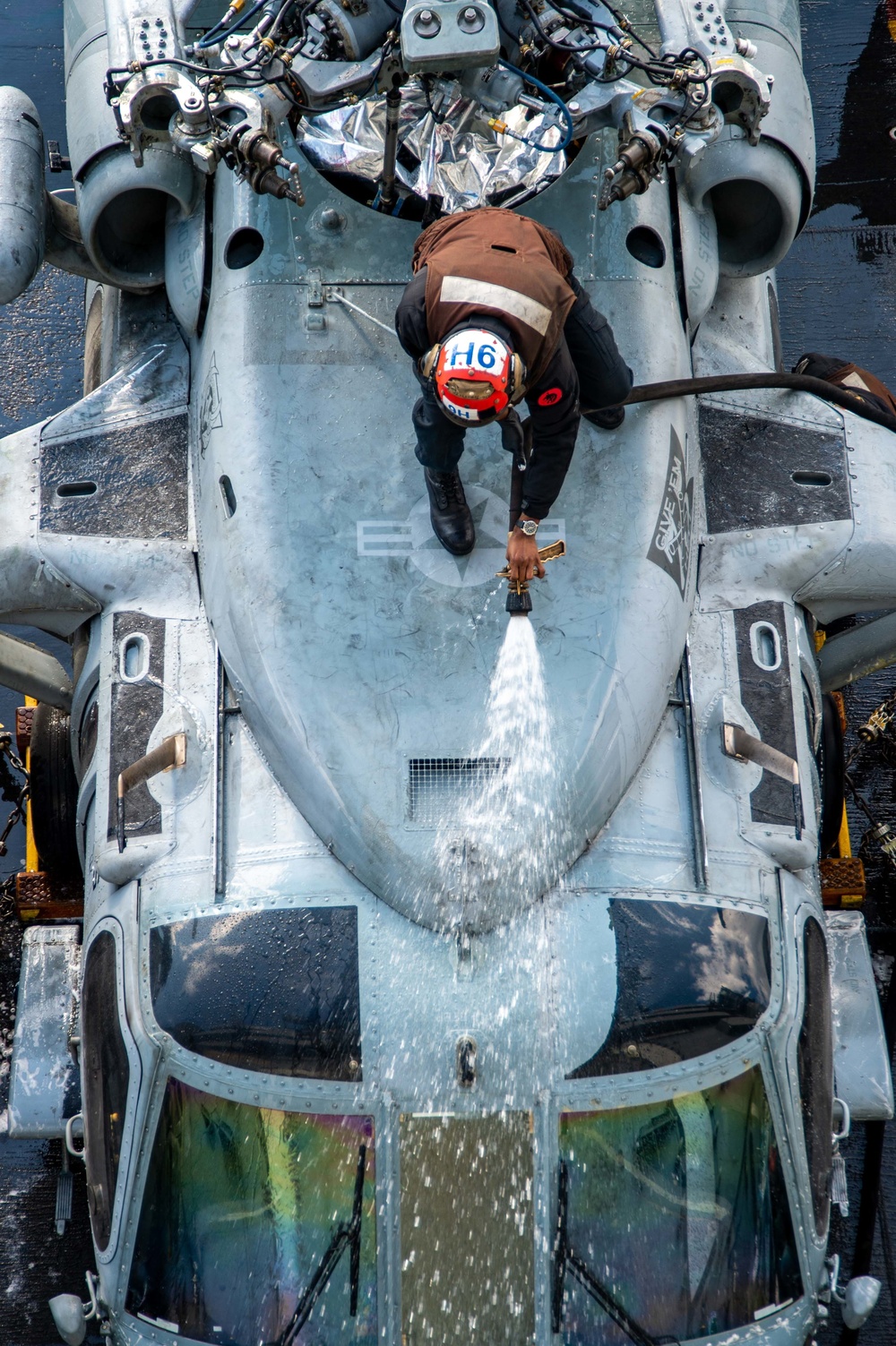 The Harry S. Truman Carrier Strike Group is on a scheduled deployment in the U.S. Sixth Fleet area of operations in support of naval operations to maintain maritime stability and security.