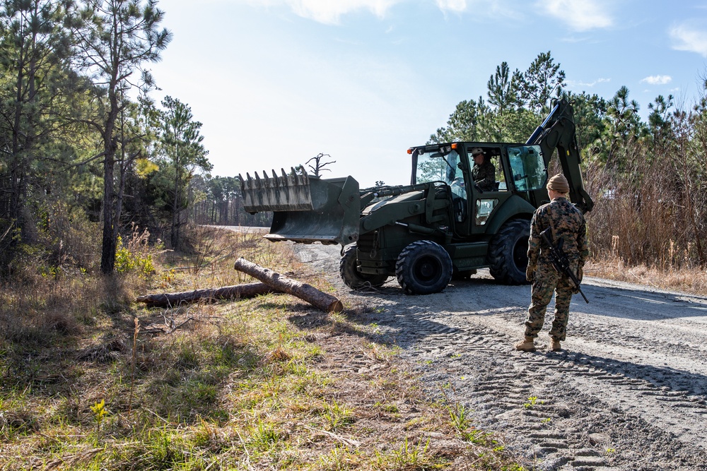 CLB-24 Field Exercise Route Clearance