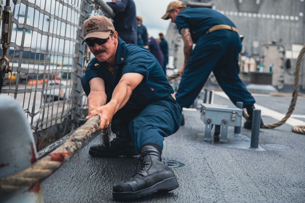 USS Billings Arrives in Colon, Panama