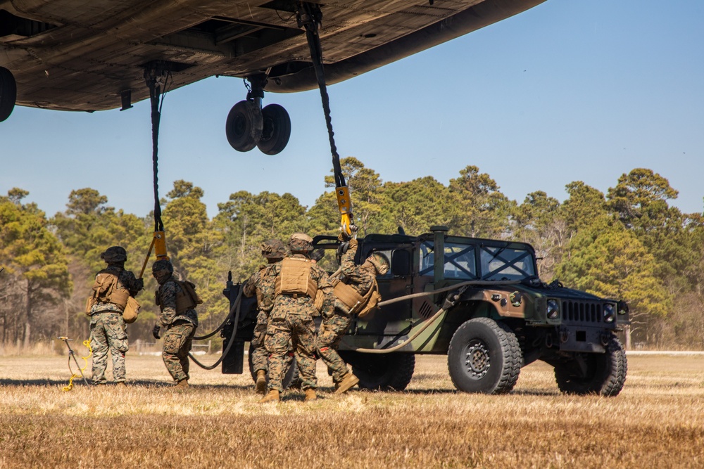 CLB-24 Field Exercise Helicopter Support Team Training