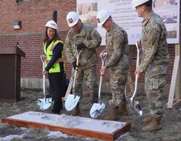 Adjutant general breaks ground for Bronx armory rehab