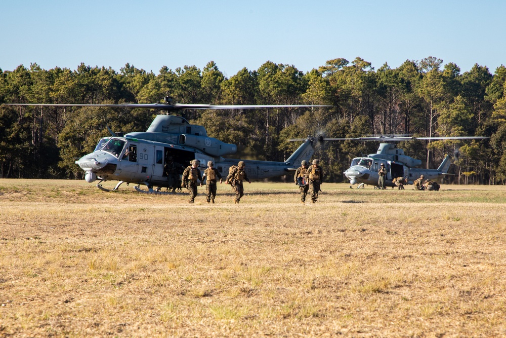 CLB-24 Field Exercise Casualty Evacuation Drill