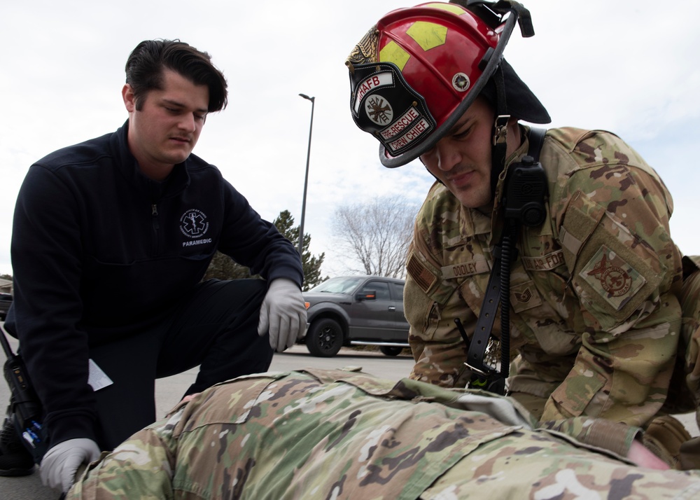 366th Fighter Wing conducts Antiterrorism Force Protection active shooter exercise