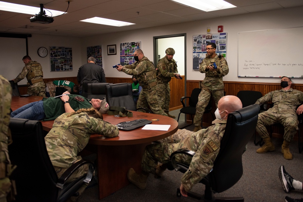 366th Fighter Wing conducts Antiterrorism Force Protection active shooter exercise