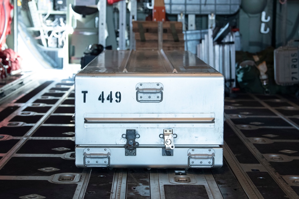 Simulated casualty awaits transfer during Exercise Ready Tiger