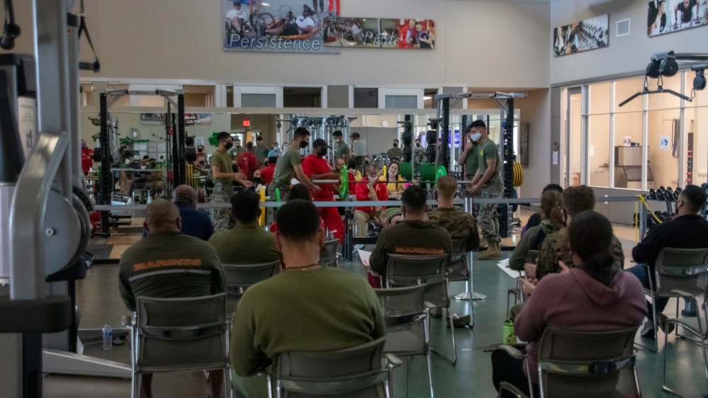 WWR Marines, Sailors participate in the MCT Powerlifting competition