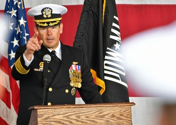 Airborne Command &amp; Control and Logistics Wing holds change-of-command ceremony