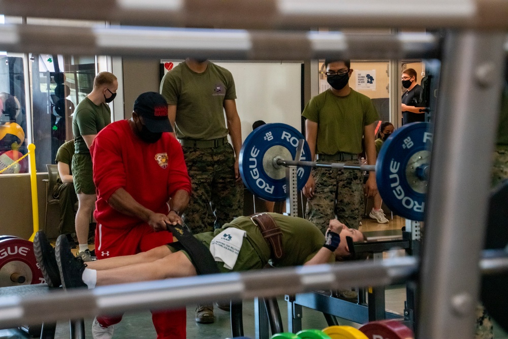 WWR Marines, Sailors participate in the MCT Powerlifting competition
