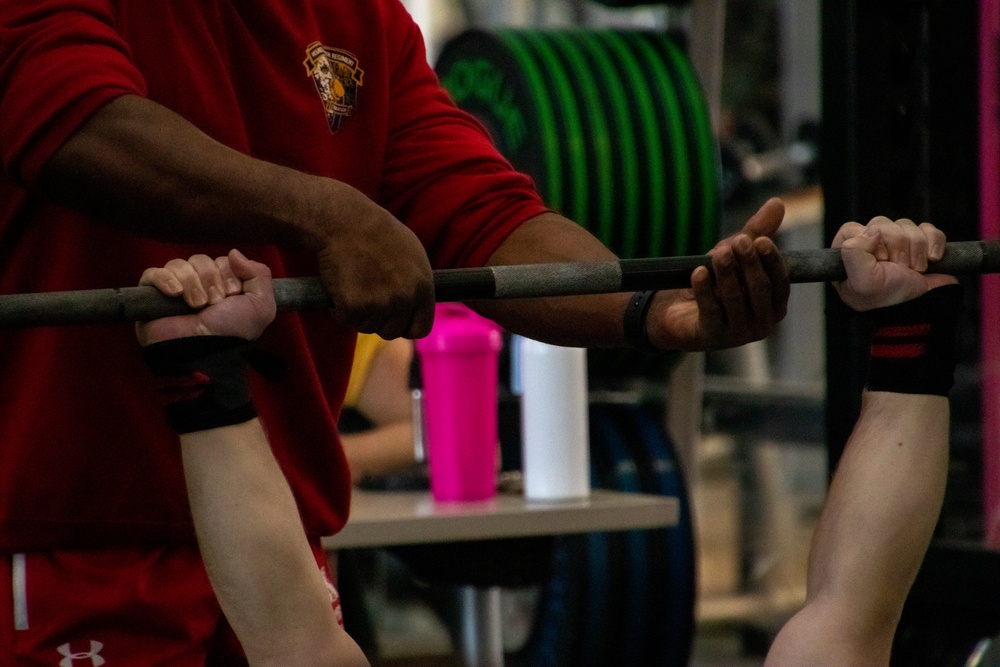 WWR Marines, Sailors participate in the MCT Powerlifting competition