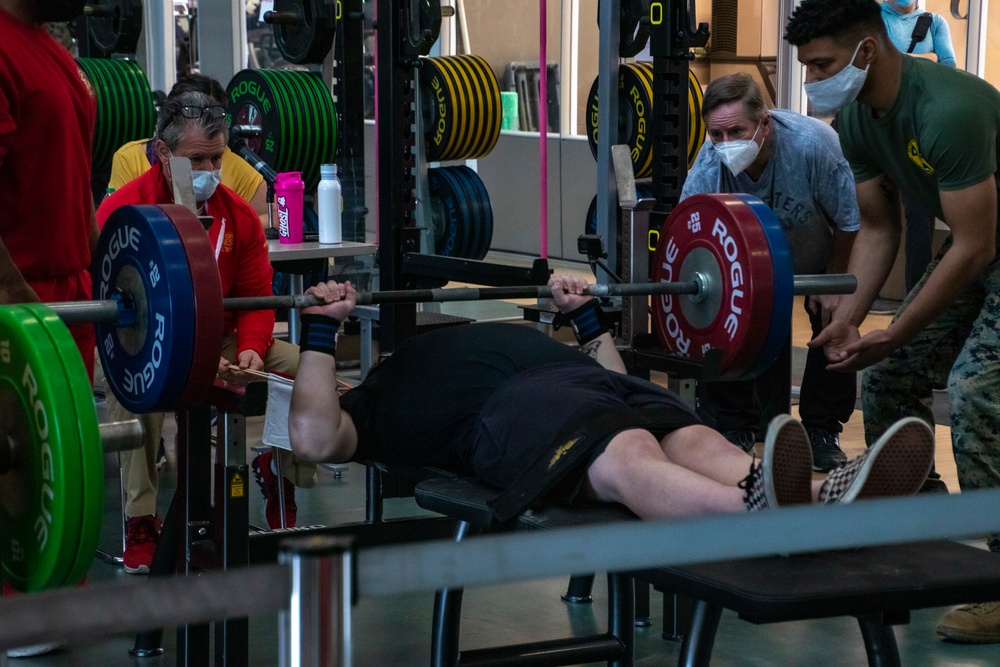 WWR Marines, Sailors participate in the MCT Powerlifting competition
