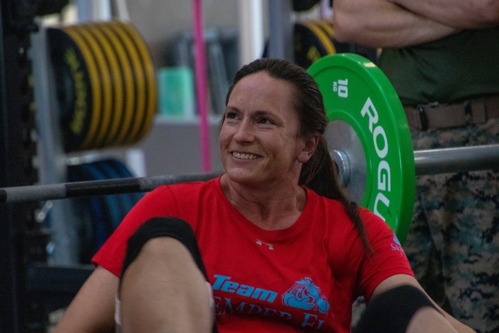 WWR Marines, Sailors participate in the MCT Powerlifting competition