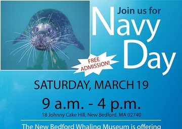 NUWC Division Newport scientists will participate in New Bedford Whaling Museum’s Navy Day on March 19