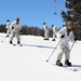 Cold-Weather Operations Course class 22-05 students make most of skiing training