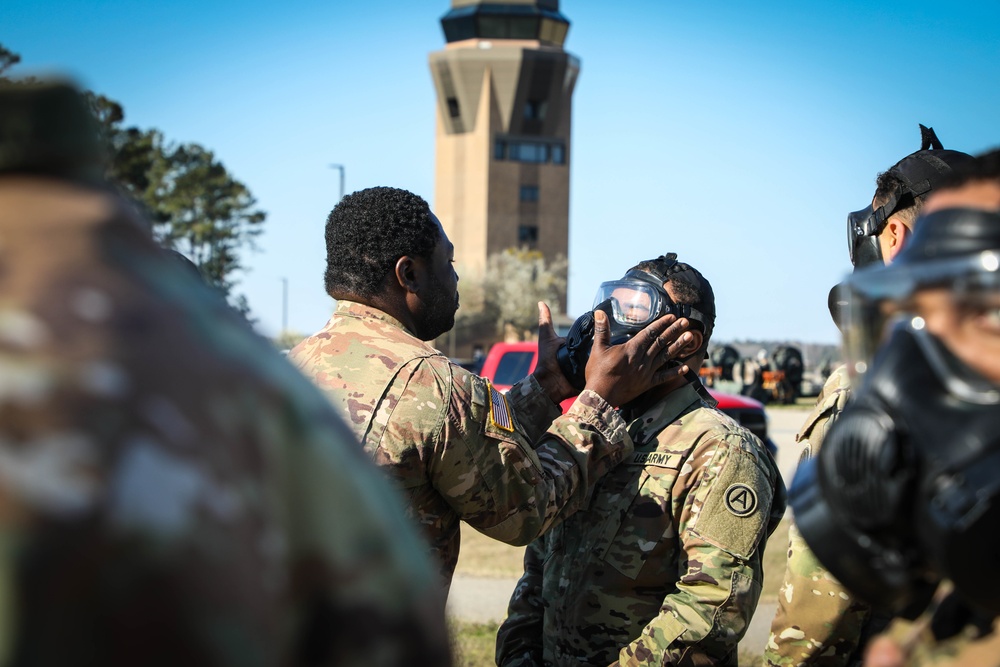 USARCENT Conducts Annual  Chemical, Biological, Radiological and Nuclear (CBRN) Training Ensuring Soldiers Are Ready For Future Deployment Environments