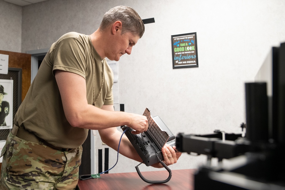Air Staff prepare Wing Operations Center for Exercise Ready Tiger 22-01