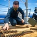 GM3 Hardesty Prepares Ammunition Aboard USS Milius (DDG 69)