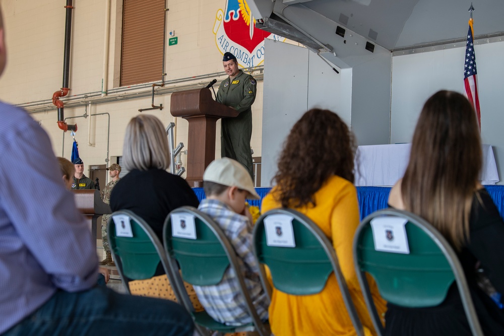 81st Fighter Squadron changes command