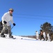 Cold-Weather Operations Course class 22-05 students make most of skiing training