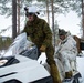 U.S. Marines Learn how to ride snowmobiles