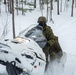 U.S. Marines learn how to ride snowmobiles