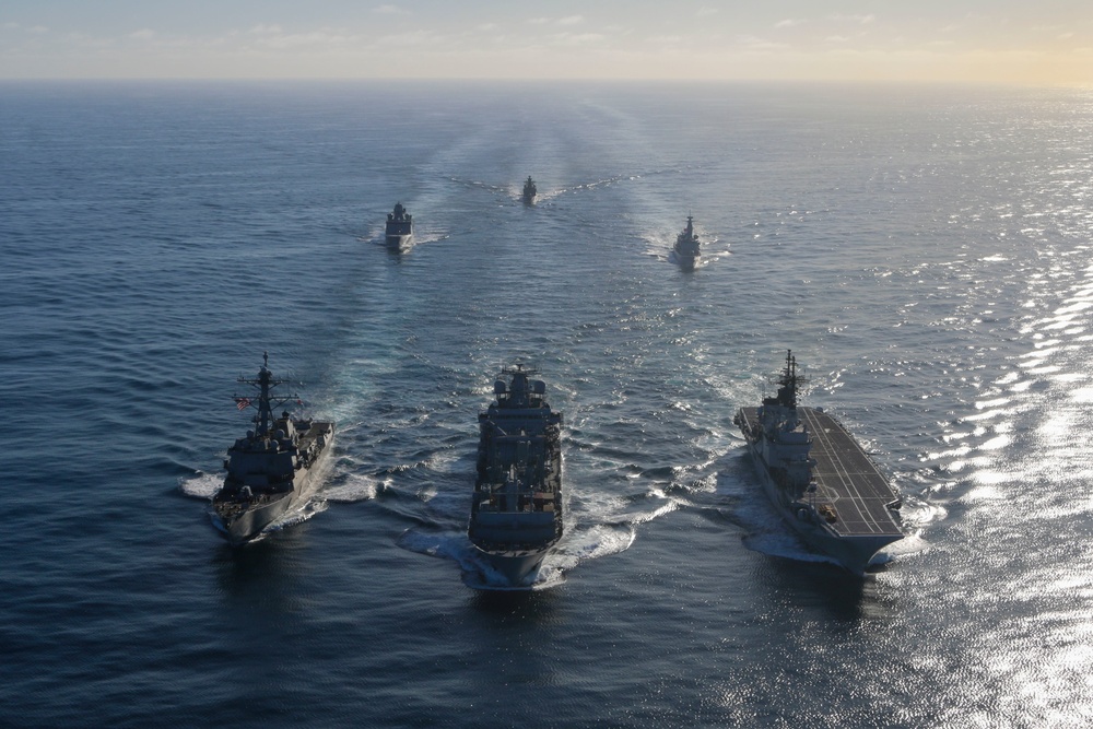 USS Forrest Sherman PASSEX