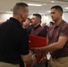 U.S. Marine Recruiters with Recruiting Station Baton Rouge are awarded by 6th Marine Corps District Commanding Officer