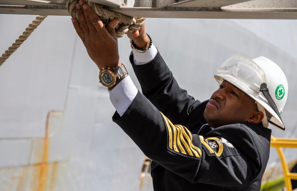 USS Portland Return to Home Port