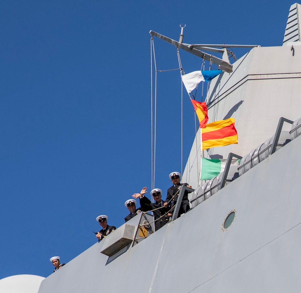 USS Portland Return to Home Port