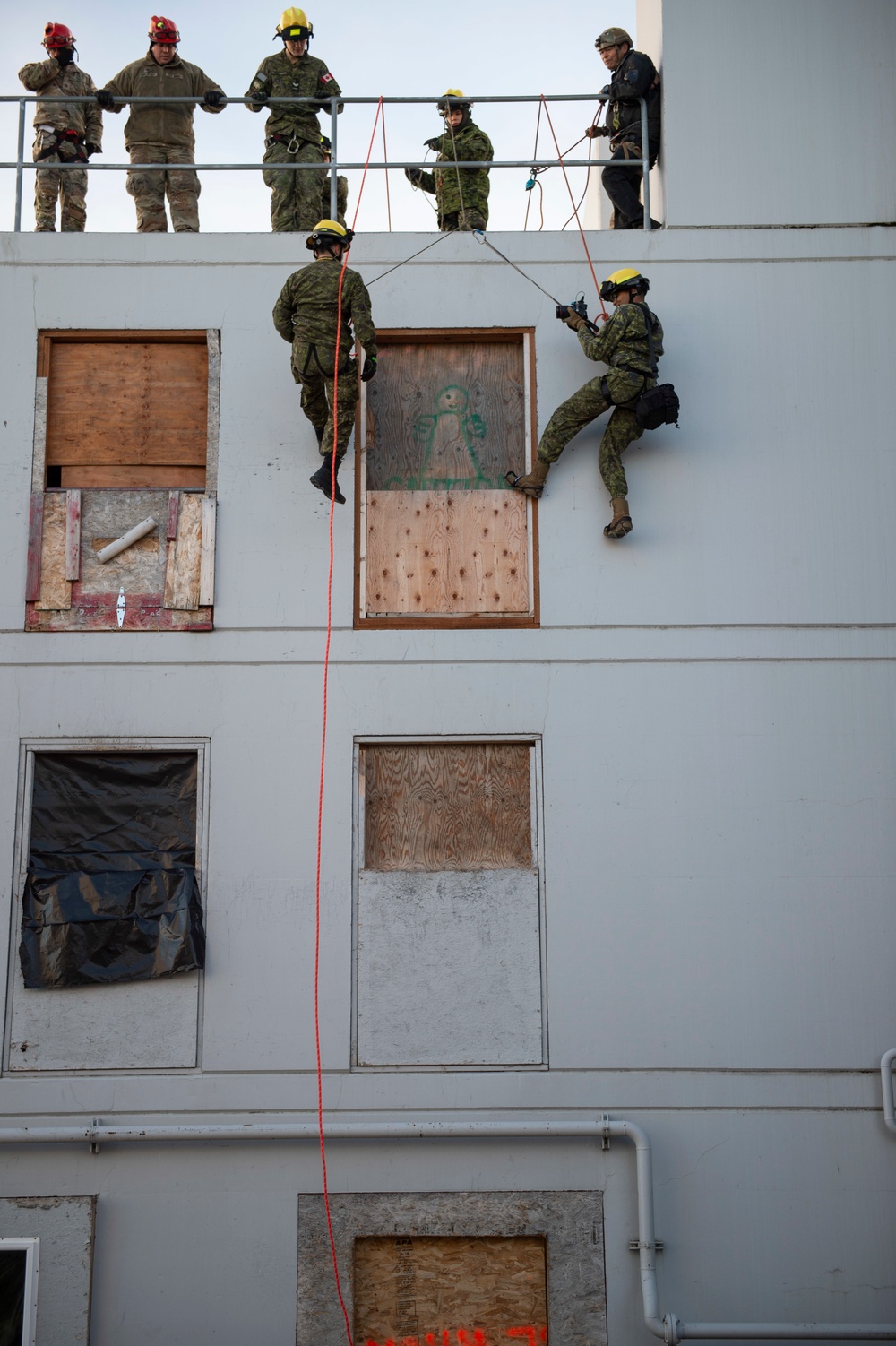 Visual media teams share experiences during all-hazards exercise