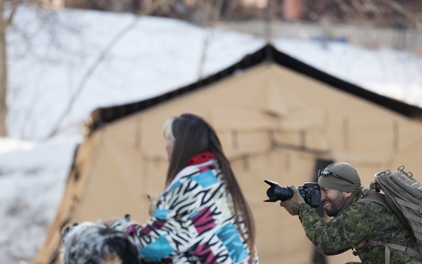 Visual media teams share experiences during all-hazards exercise