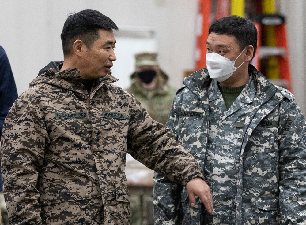 Exercise Arctic Eagle-Patriot 22 Distinguished Visitor Day