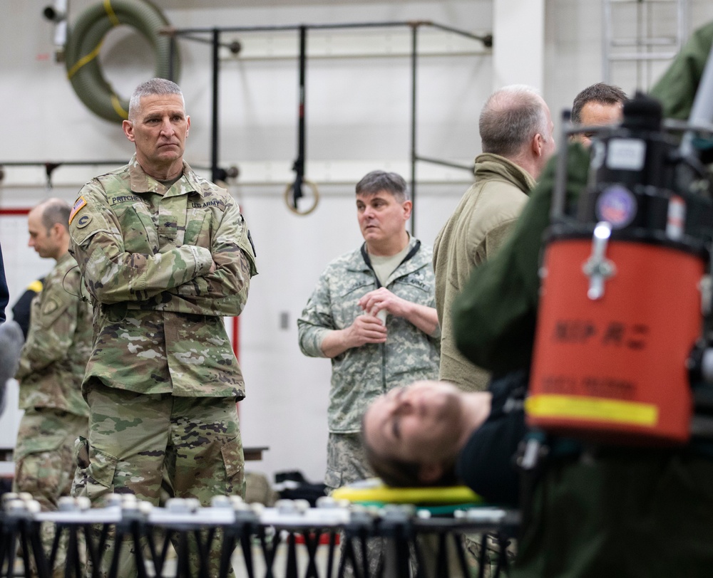 Exercise Arctic Eagle-Patriot 22 Distinguished Visitor Day