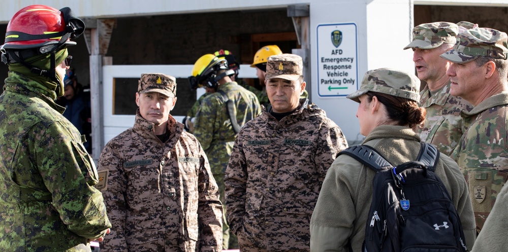 Exercise Arctic Eagle-Patriot 22 Distinguished Visitor Day