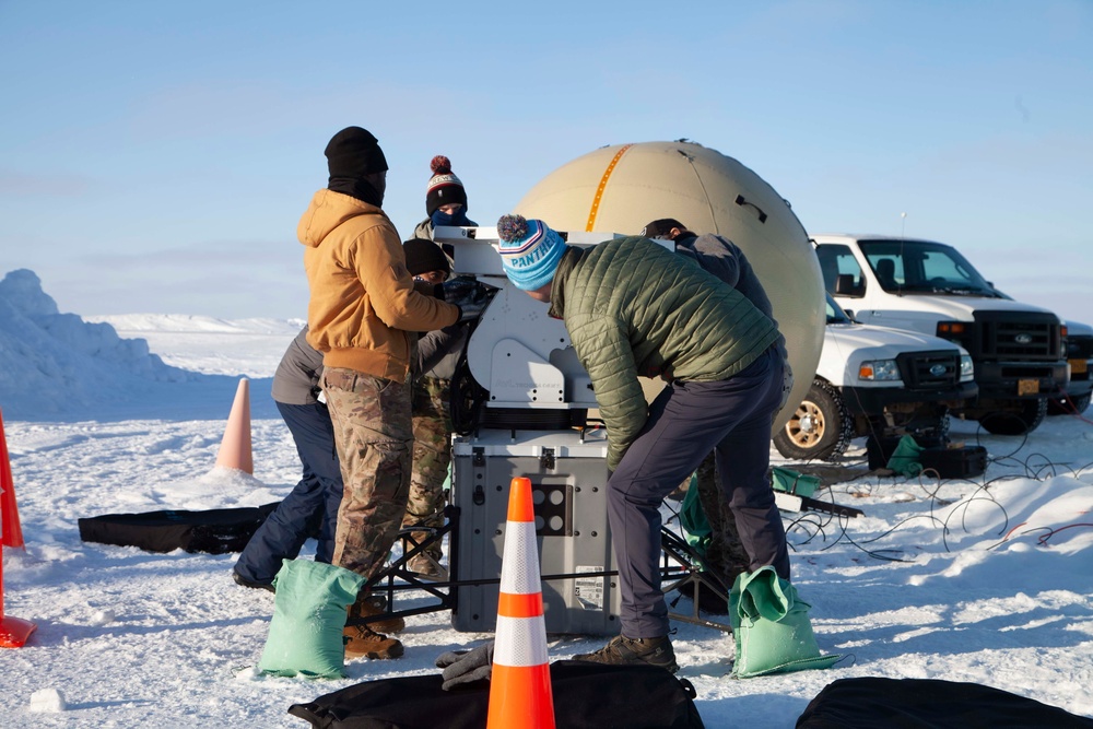 72nd ISRS assemble and test an antenna for AE22