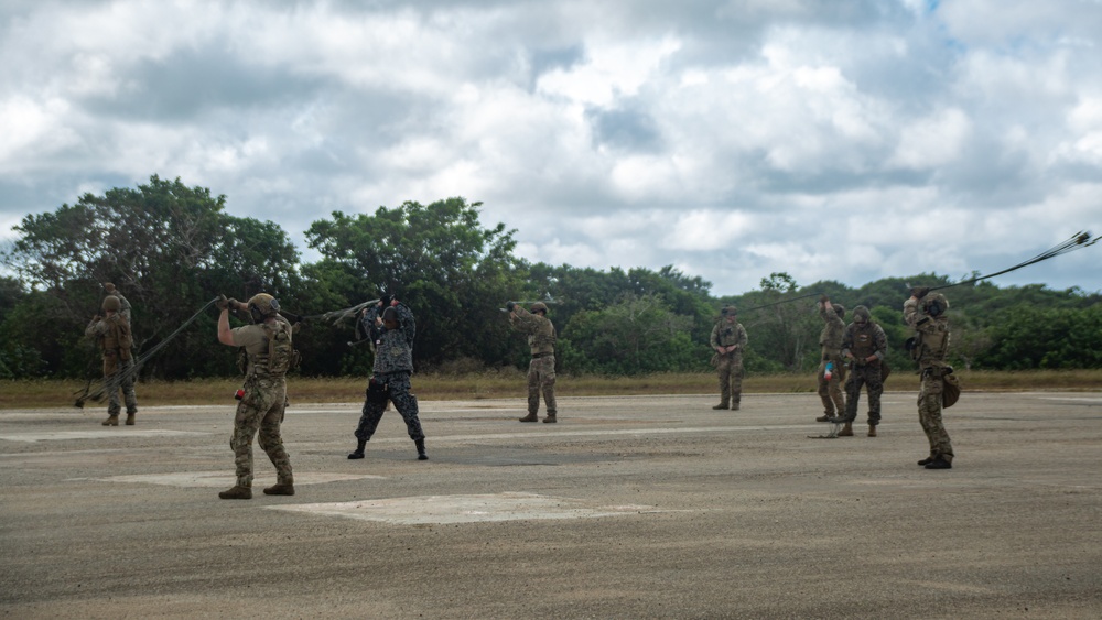 Multilateral EOD Techs Clear Air Field